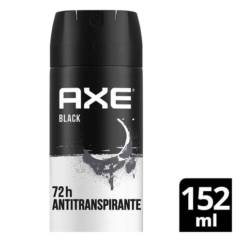 Antitranspirante en aerosol Axe Black 152ml