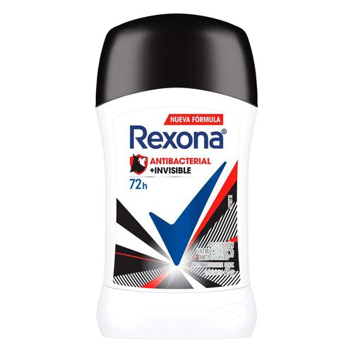 Antitranspirante en Barra Rexona Antibacterial+Invisible 45g