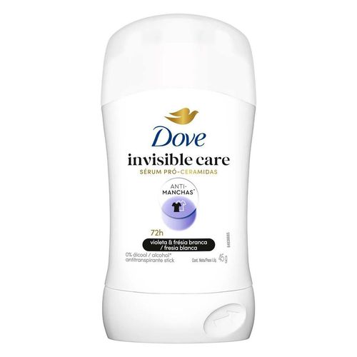 Antitranspirante en Barra Dove Invisible Care 45g
