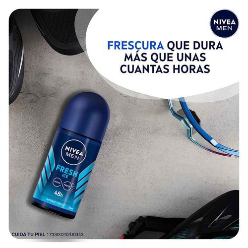 Antitranspirante sin alcohol NIVEA MEN fresh ice 50ml