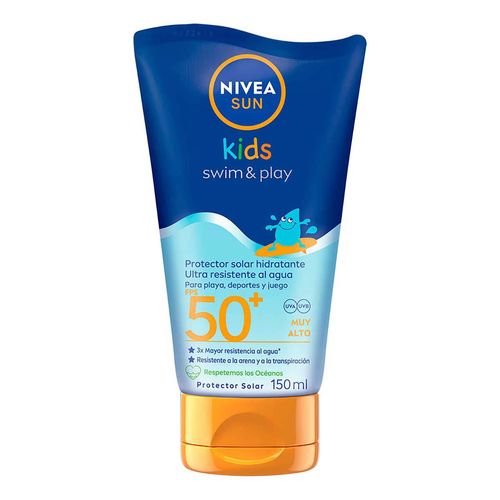 Protector Solar Infantil NIVEA SUN Swim & Play FPS 50+ 150ml