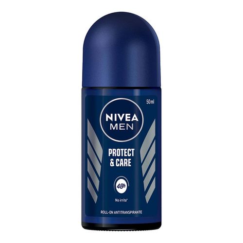 Desodorante Sin Alcohol NIVEA MEN Protect & Care roll on 50 ml