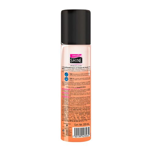 Acondicionador Smooth & Shine Express Desenredante con Aceite de Argán y Almendras 200ml