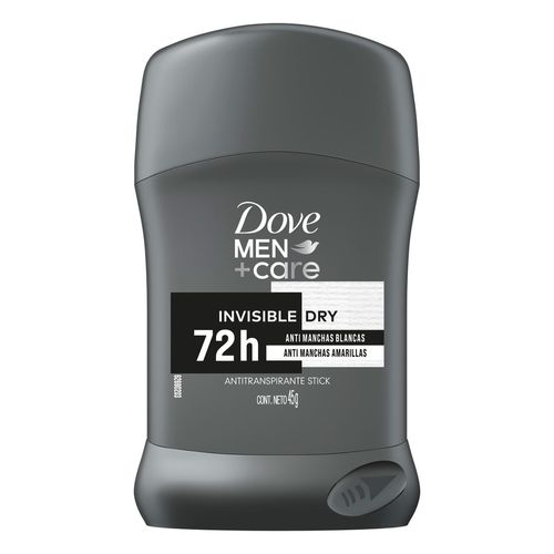 Antitranspirante en barra Dove Men +Care invisible dry 45g