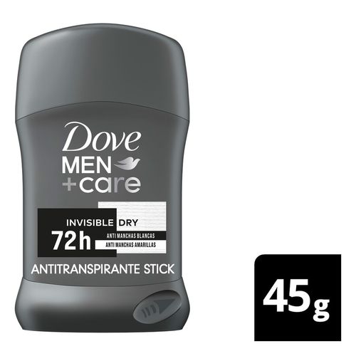 Antitranspirante en barra Dove Men +Care invisible dry 45g