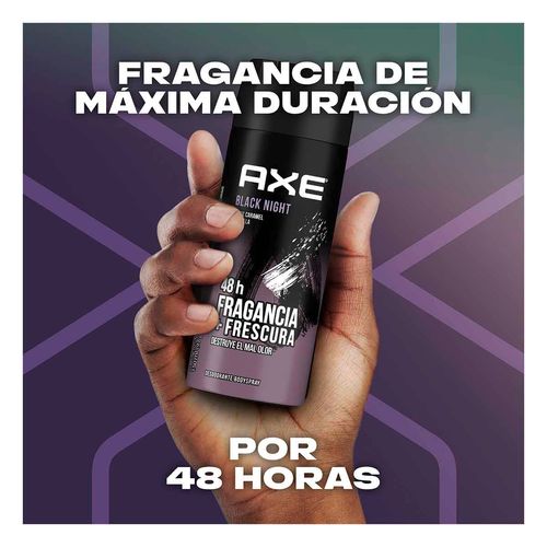Desodorante en aerosol Axe Black Night 150ml