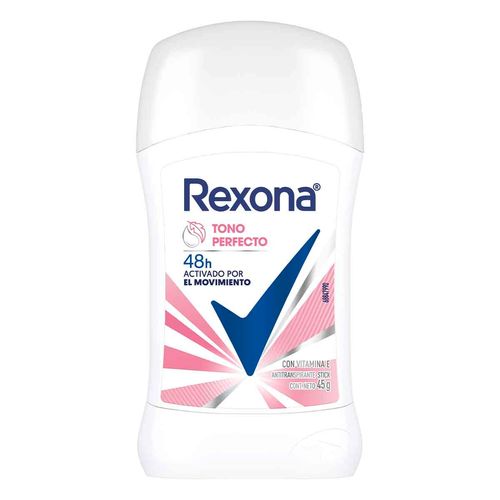 Antitranspirante en Barra Rexona Mujer Tono Perfecto 45g
