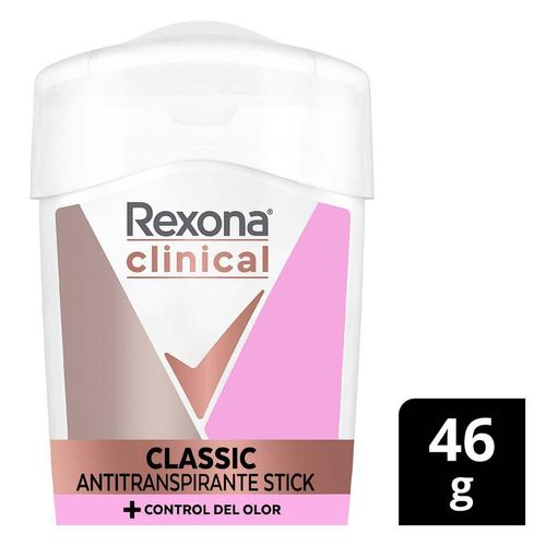 Antitranspirante en Barra Rexona Clinical Classic 46g