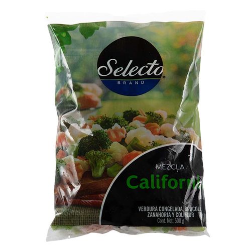 Mezcla California Selecto Brand Congelada 500g