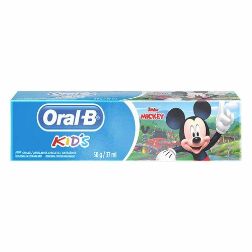 Pasta Dental Kid's Chicle/Anticaries Para Niños 50g