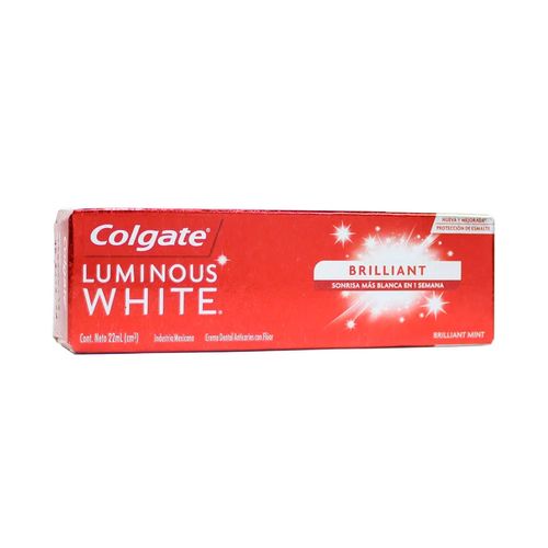 Pasta Dental Colgate Luminous White Brilliant 22ml