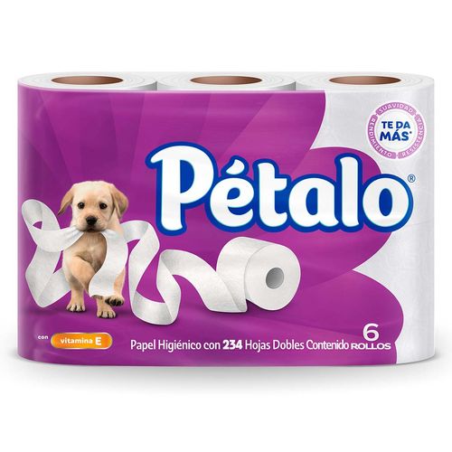 Papel Higiénico Pétalo Ultra Jumbo 6 Rollos