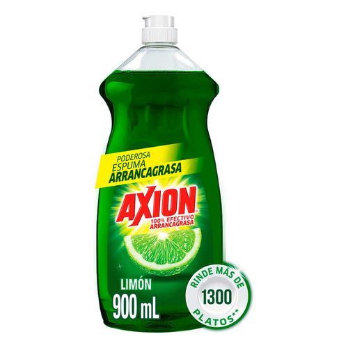 Lavatrastes Axion Limón Líquido 900ml