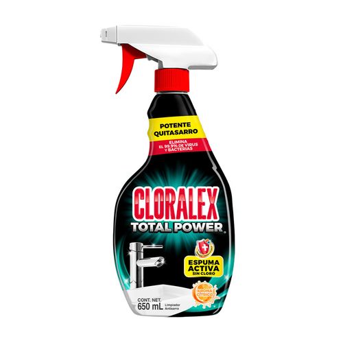 Limpiador Líquido Cloralex Total Power Baños Antisarro Tigger 650ml