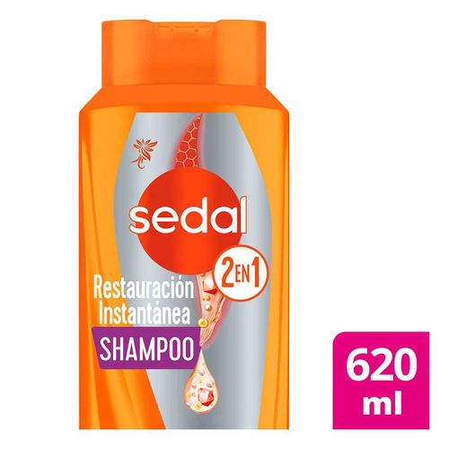 Shampoo Sedal restauración instantánea 2 en 1 620ml