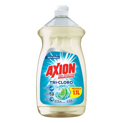 Lavatrastes Axion Tricloro Líquido 1.1L