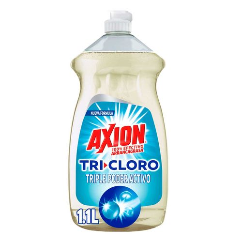 Lavatrastes Axion Tricloro Líquido 1.1L