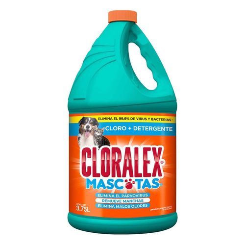 Limpiador Desinfectante Cloralex Mascotas para Exteriores 3.75L