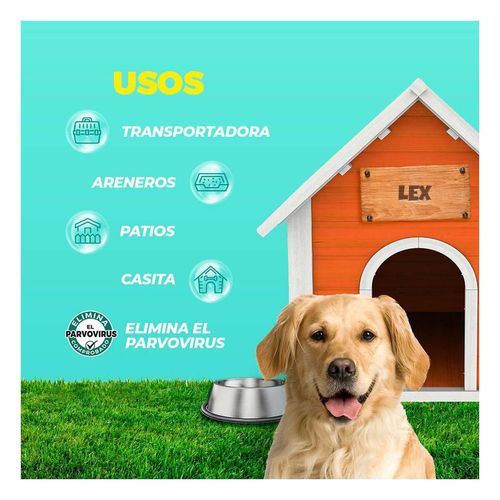 Limpiador Desinfectante Cloralex Mascotas para Exteriores 3.75L