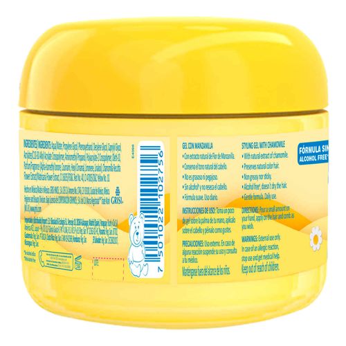 Gel para Cabello Ricitos de Oro Manzanilla 300g
