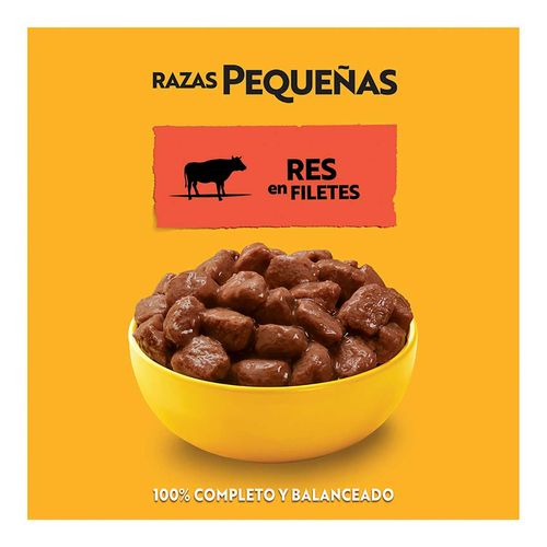 Sobres Pedigree para Perros Razas Pequeñas Sabor Pollo 100g