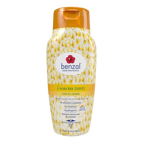 Shampoo Íntimo Benzal Wash Flor de Jazmín 240ml