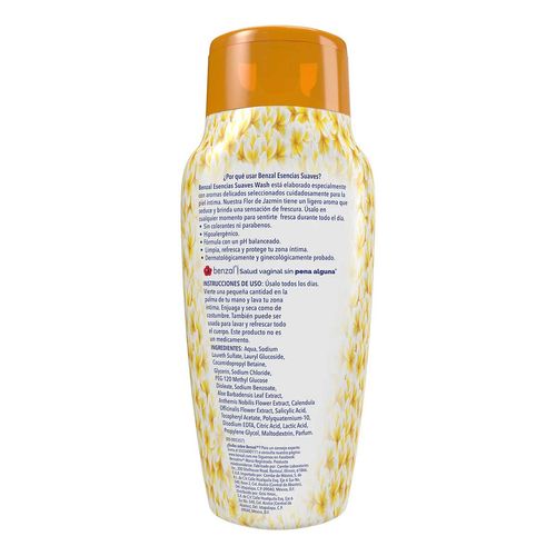 Shampoo Íntimo Benzal Wash Flor de Jazmín 240ml