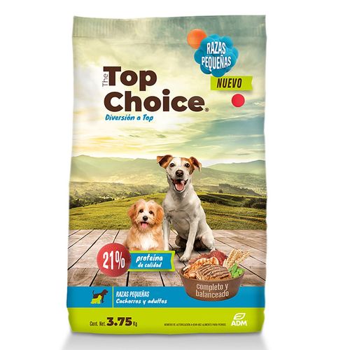 Alimento para Perro Top Choice Razas Pequeñas 3.75kg