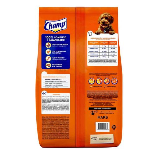 Croquetas Champ para Perros Adultos 2Kg
