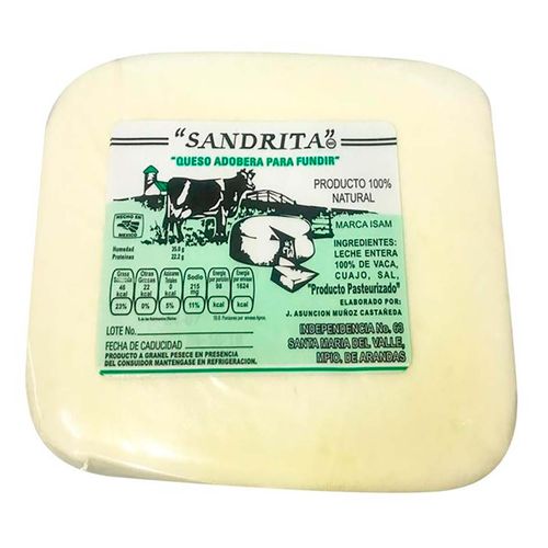 Queso Sandrita Adobera kg