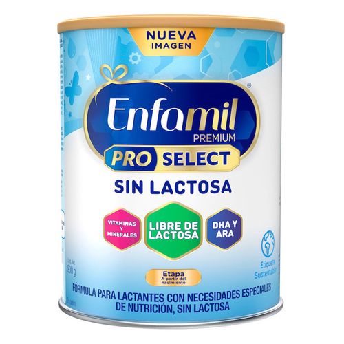 Fórmula Infantil Enfamil Sin Lactosa 900g