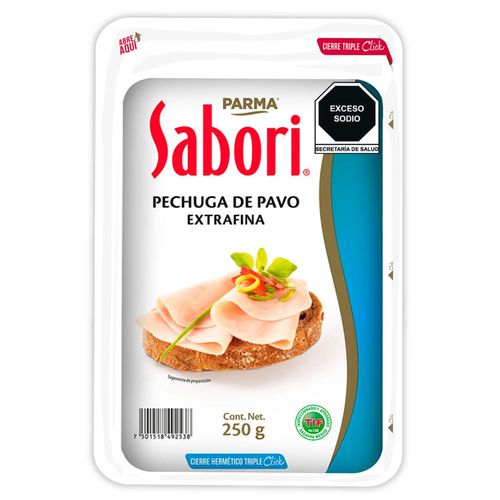 Pechuga de Pavo Extrafina Triple Click Sabori 250g