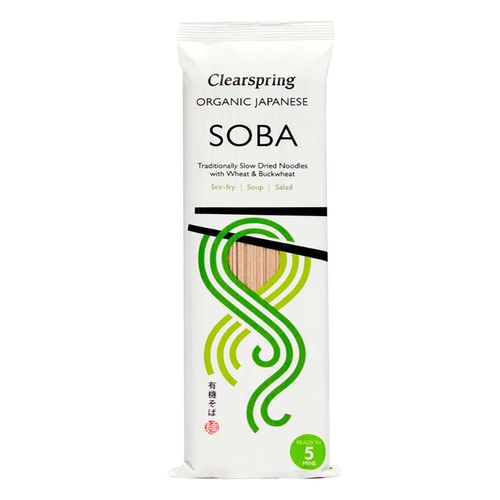 Pasta Clearspring Orgánica Soba 200g