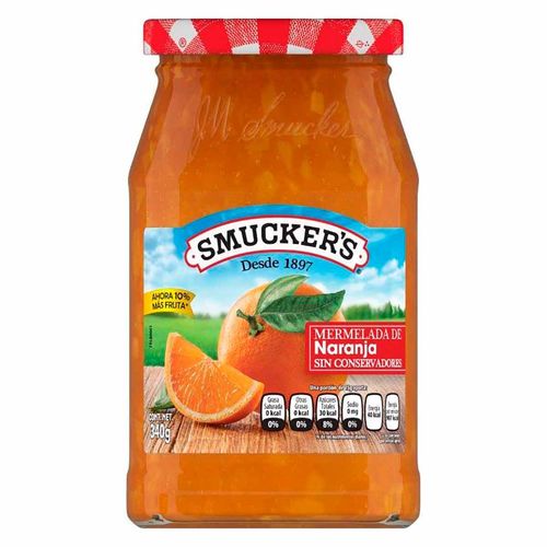 Mermelada Smuckers Naranja Regular 340g