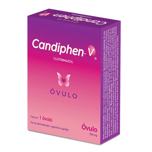 Óvulo Candiphen-V 500mg Caja con 1 Óvulo