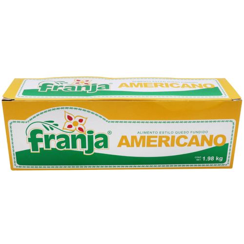 Queso Estilo Americano Franja Fundido por Kg