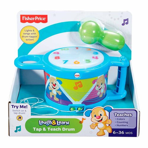 Juguete para Bebés Fisher-Price Tambor Canta Conmigo
