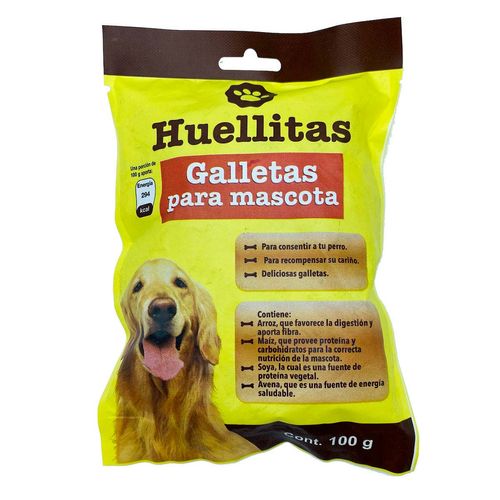 Galleta para mascota Huellitas 100g