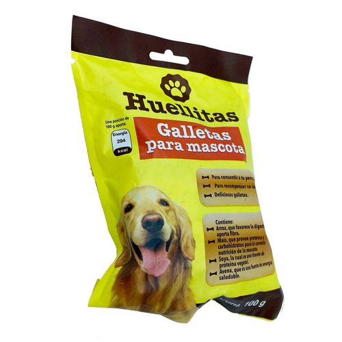 Galleta para mascota Huellitas 100g