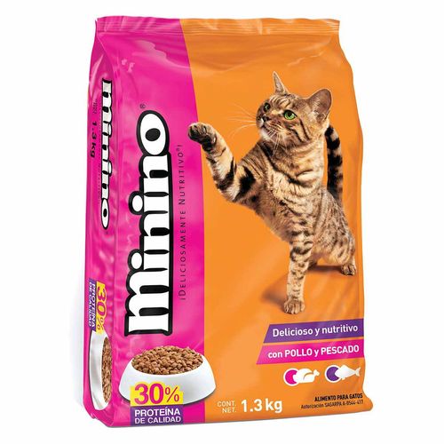 Croqueta Minino 1.3 Kg Adulto Receta Ori