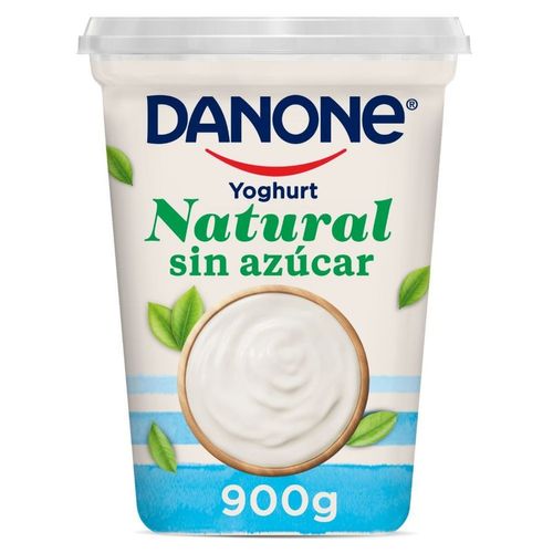 Yoghurt Danone Sabor Natural Sin Azúcar 900g