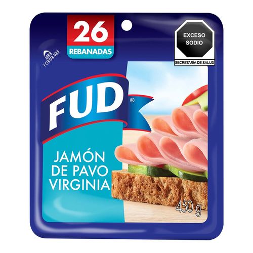 Jamón de Pavo Fud Virginia 450g