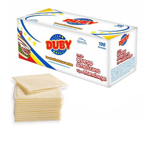Queso Duby Tipo Manchego por Pieza