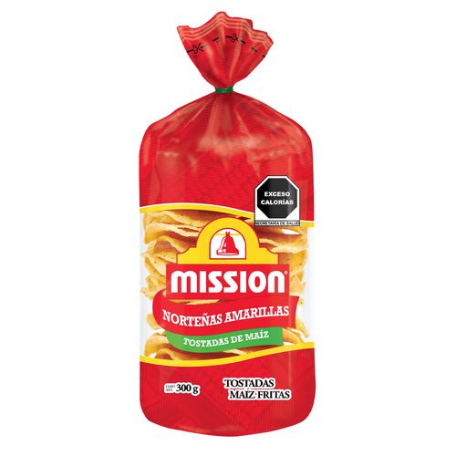 Tostada Mission Maiz Norteña Amarilla 300g