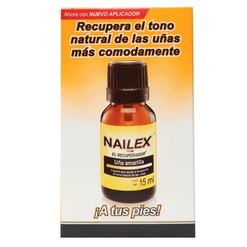 Recuperador Líquidos Nailex que Ayuda a Recuperar el Tono Natural de las Uñas 15ml