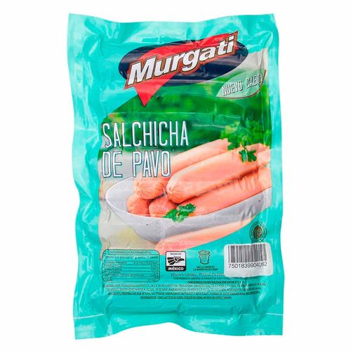 Salchicha de Pavo Premium Murgati por kg