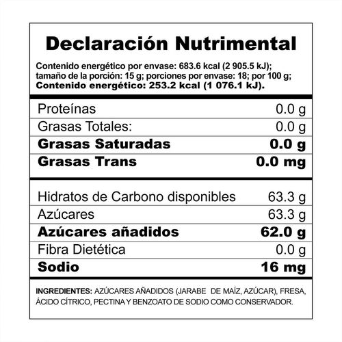 Mermelada Mccormick Fresa 270g