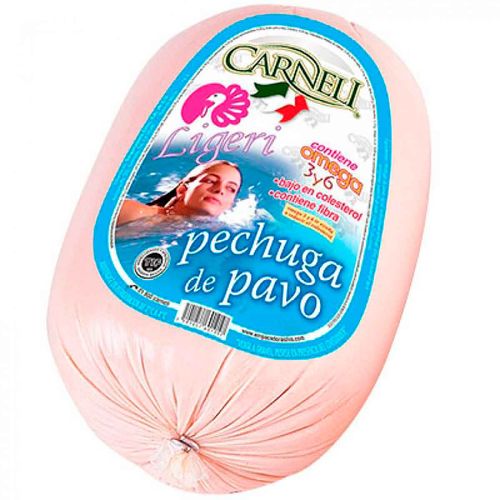 Pechuga Carneli Ligeri Pavo Natural por Kg