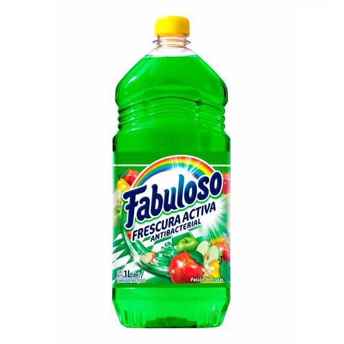 Limpiador Multiusos Líquido Fabuloso Antibacterial Pasión de Frutas 1L