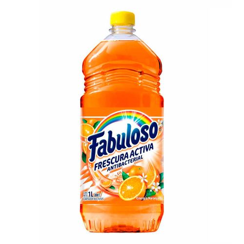 Limpiador Multiusos Líquido Fabuloso Energía Naranja 1L